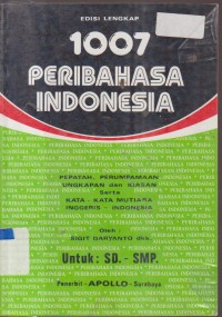 Image of 1007 PERIBAHASA INDONESIA