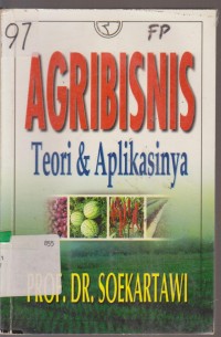 Image of AGRIBISNIS TEORI DAN APLIKASINYA