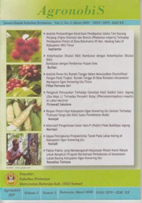 Image of AGRONOBIS JURNAL ILMIAH FAKULTAS PERTANIAN VOL 2 NO 3 MARET 2010