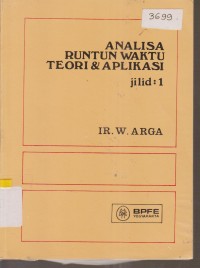 Image of ANALISA RUNTUN WAKTU TEORI & APLIKASI