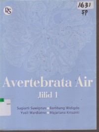 Image of AVERTEBRATA AIR JILID 1
