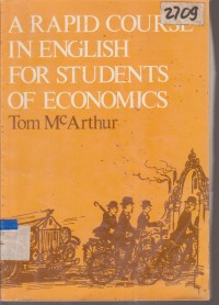 Image of A RAPID COURSE IN ENGLISH FOR STUDENTS OF ECONOMICS