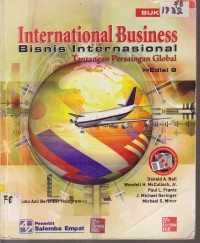 Image of BISNIS INTERNASIONAL TANTANGAN PERSAINGAN GLOBAL