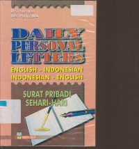 Image of DAILY PERSONAL LETTERS