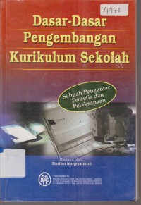 Image of DASAR-DASAR PENGEMBANGAN KURIKULUM SEKOLAH
