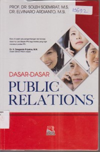 Image of DASAR DASAR PUBLIC RELATIONS