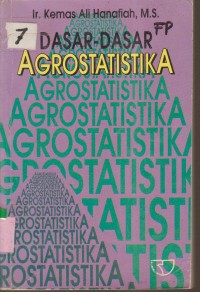 Image of DASAR DASAR AGROSTATISTIKA