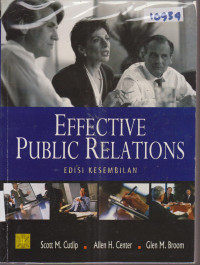 Image of EFFECTIVE PUBLIC RELATIONS EDISI KESEMBILAN