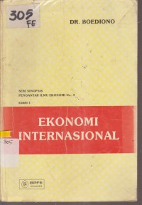 Image of EKONOMI INTERNASIONAL