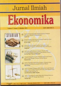 Image of JURNAL ILMIAH EKONOMIKA VOL. V NOMOR 2 OKT 2012