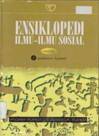Image of ENSIKLOPEDIA ILMU-ILMU SOSIAL 1
