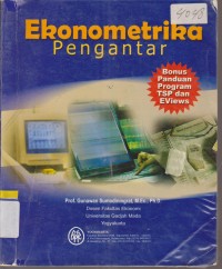 Image of EKONOMETRIKA PENGANTAR