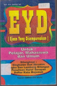 Image of EYD (EJAAN YANG DISEMPURNAKAN)