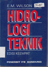 Image of HIDROLOGI TEKNIK EDISI KEEMPAT