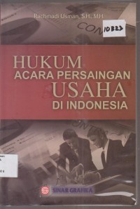 Image of HUKUM ACARA PERSAINGAN USAHA DI INDONESIA
