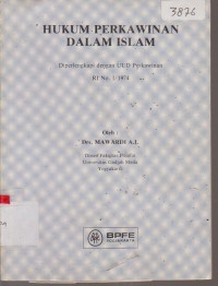 Image of HUKUM PERKAWINAN DALAM ISLAM