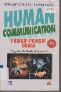 Image of HUMAN COMMUNICATION PRINSIP-PRINSIP DASAR