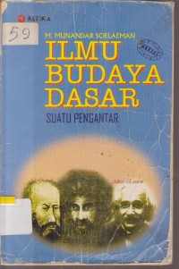 Image of ILMU BUDAYA DASAR SUATU PENGANTAR