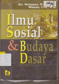 Image of ILMU SOSIAL DAN BUDAYA DASAR