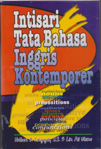 Image of INTISARI TATA BAHASA INGGRIS KONTEMPORER