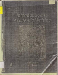 Image of INTRODUCTION TO ACADEMIC WRITING