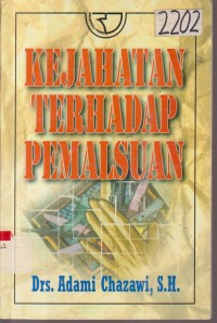 Image of kejahatan terhadap pemalsuan