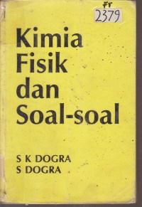 Image of KIMIA FISIK DAN SOAL-SOAL