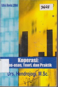 Image of KOPERASI ASAS-ASAS, TEORI DAN PRAKTIK
