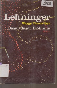 Image of LEHNINGER DASAR DASAR BIOKIMIA JILID 3