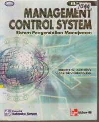 Image of MANAGEMENT CONTROL SYSTEM SISTEM PENGENDALIAN MANAJEMEN