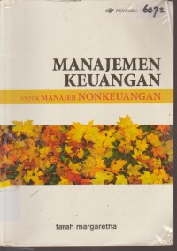 Image of MANAJEMEN KEUANGAN UNTUK MANAJER NONKEUANGAN