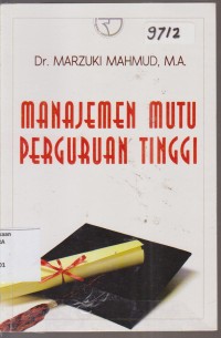 Image of MANAJEMEN MUTU PERGURUAN TINGGI