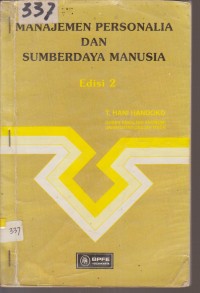 Image of MANAJEMEN PERSONALIA DAN SUMBERDAYA MANUSIA EDISI 2
