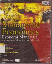 Image of MANAGERIAL ECONOMICS EKONOMI MANJERIAL DALAM PEREKONOMIAN GLOBAL BUKU 2