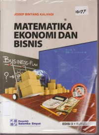 Image of MATEMATIKA EKONOMI DAN BISNIS EDISI 3 BUKU 1