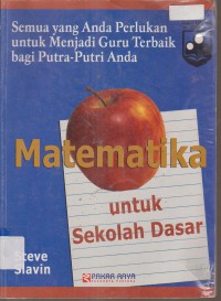 Image of MATEMATIKA UNTUK SEKOLAH DASAR