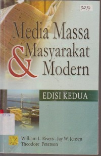 Image of MEDIA MASSA  DAN MASYARAKAT MODERN EDISI KEDUA
