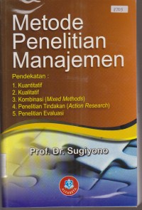 Image of METODE PENELITIAN MANAJEMEN