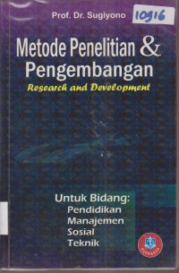 Image of METODE PENELITIAN & PENGEMBANGAN RESEARCH AND DEVELOPMENT