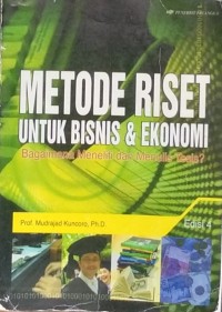 Image of METODE RISET UNTUK BISNIS & EKONOMI bagaimana meneliti dan menulis tesis?
