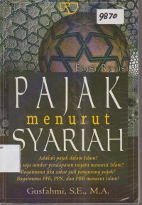 Image of PAJAK MENURUT SYARIAH EDISI REVISI
