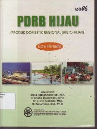 Image of PDRB HIJAU ( PRODUK DOMESTIK REGIONAL BRUTO HIJAU)