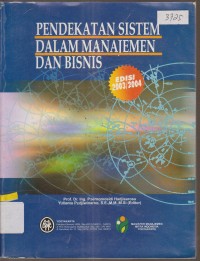 Image of PENDEKATAN SISTEM DALAM MANAJEMEN DAN BISNIS
