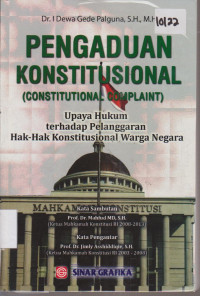 Image of PENGADUAN KONSTITUSIONAL