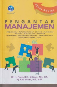 Image of PENGANTAR MANAJEMEN EDISI REVISI