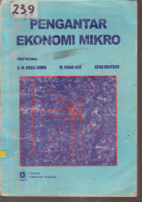Image of PENGANTAR EKONOMI MIKRO EDISI PERTAMA