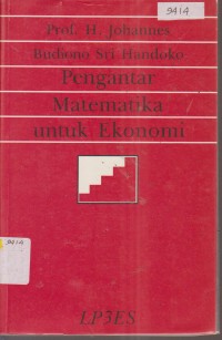 Image of PENGANTAR MATEMATIKA UNTUK EKONOMI