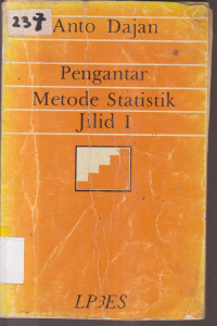 Image of PENGANTAR METODE STATISTIK JILID 1