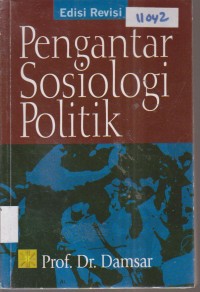 Image of PENGANTAR SOSIOLOGI POLITIK