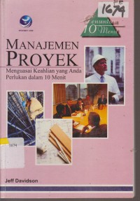 Image of MANAJEMEN PROYEK MENGUASAI KEAHLIAN YANG ANDA PERLUKAN DALAM 10 MENIT